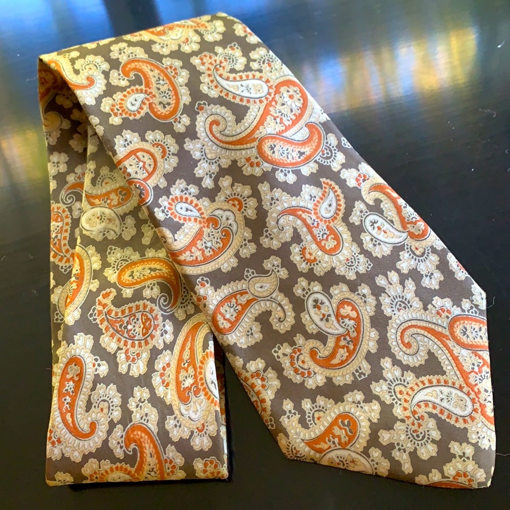 Christian Dior Cravates Paris New York All Silk